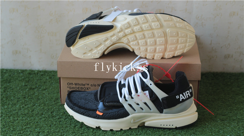 Off White X Nike Air Presto Black